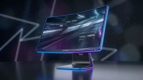 Dual-Mode Gaming Monitor: 1440p/500Hz vs 1080p/1000Hz