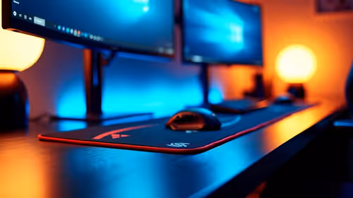 Dual Monitor Mousepad Placement Tips