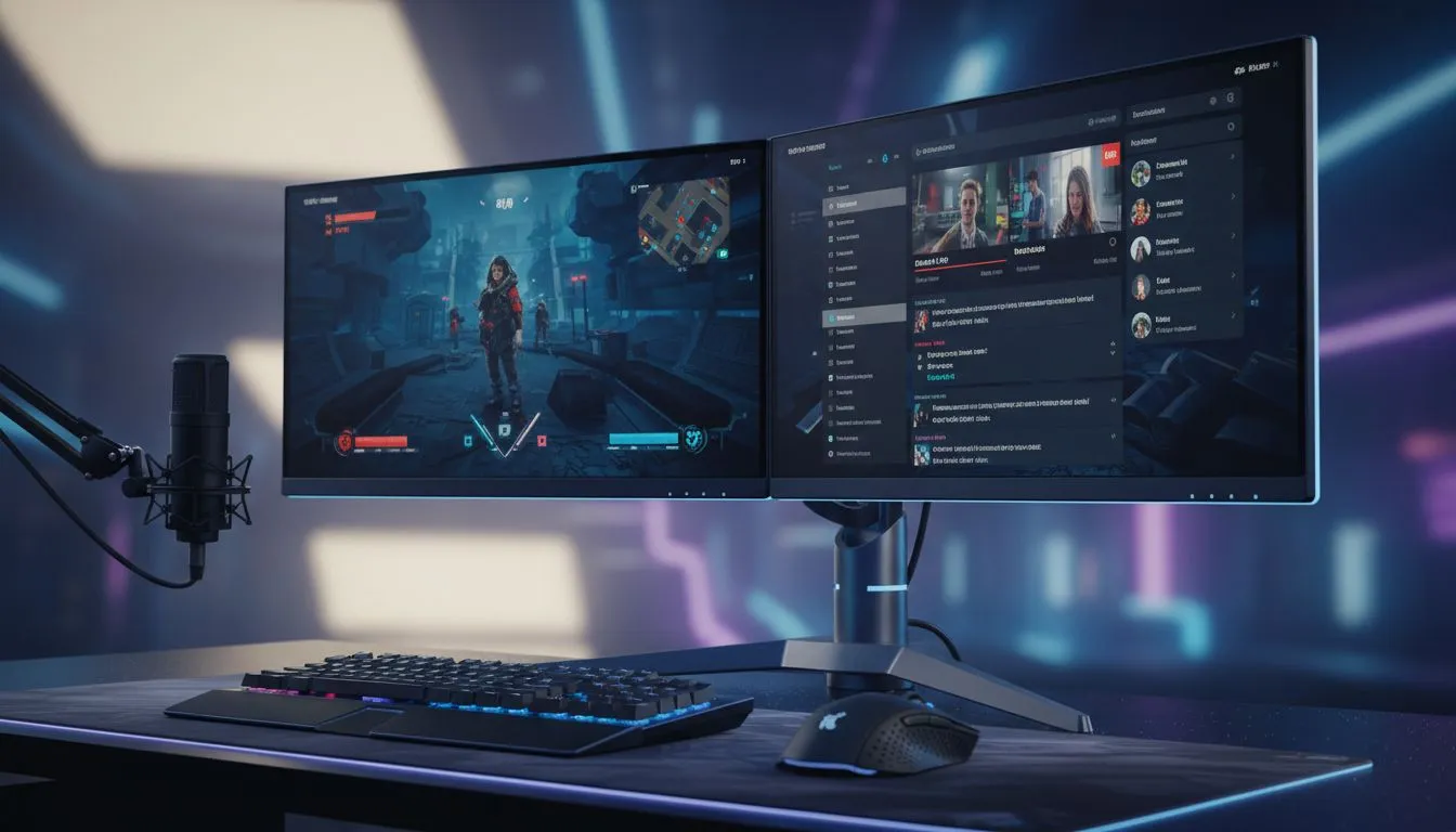 Combine 27-Inch Screens for Streaming