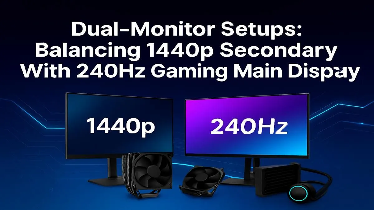 Optimizing Performance with Two Displays