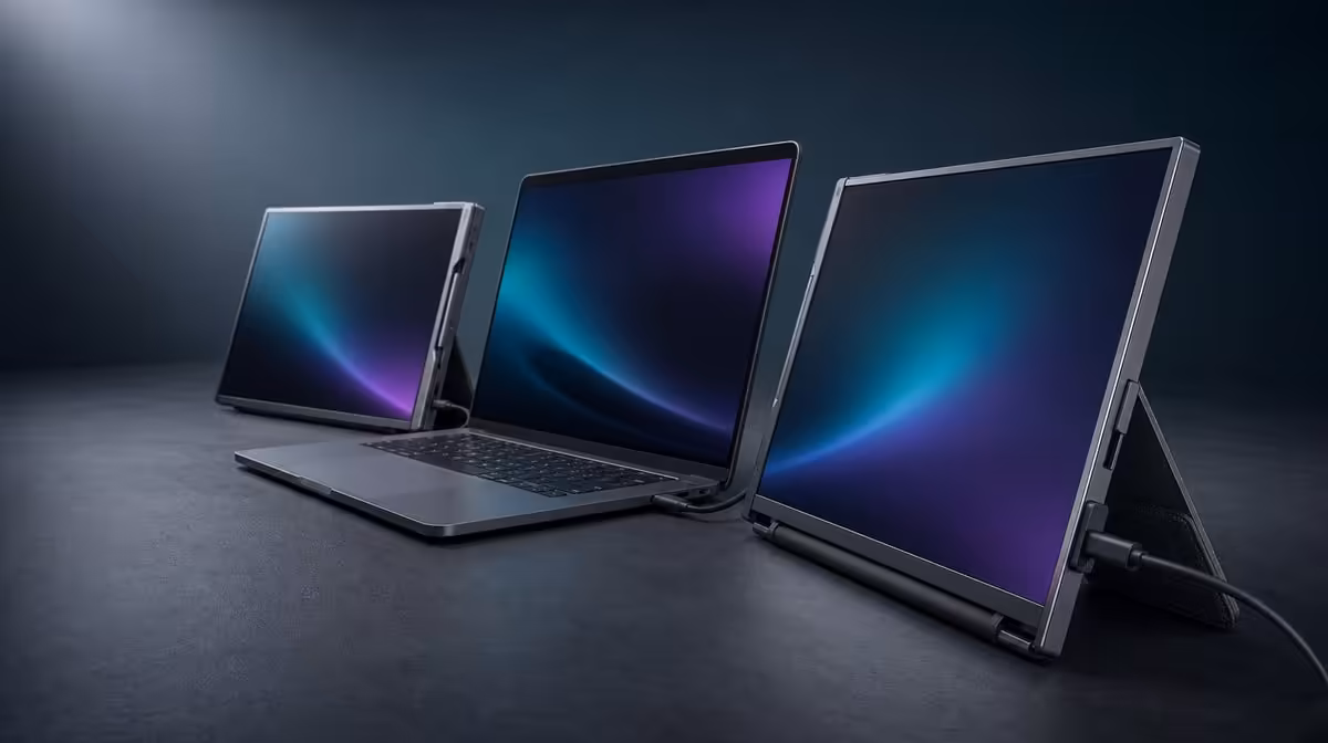 Compare screen format, connection demands and device roles