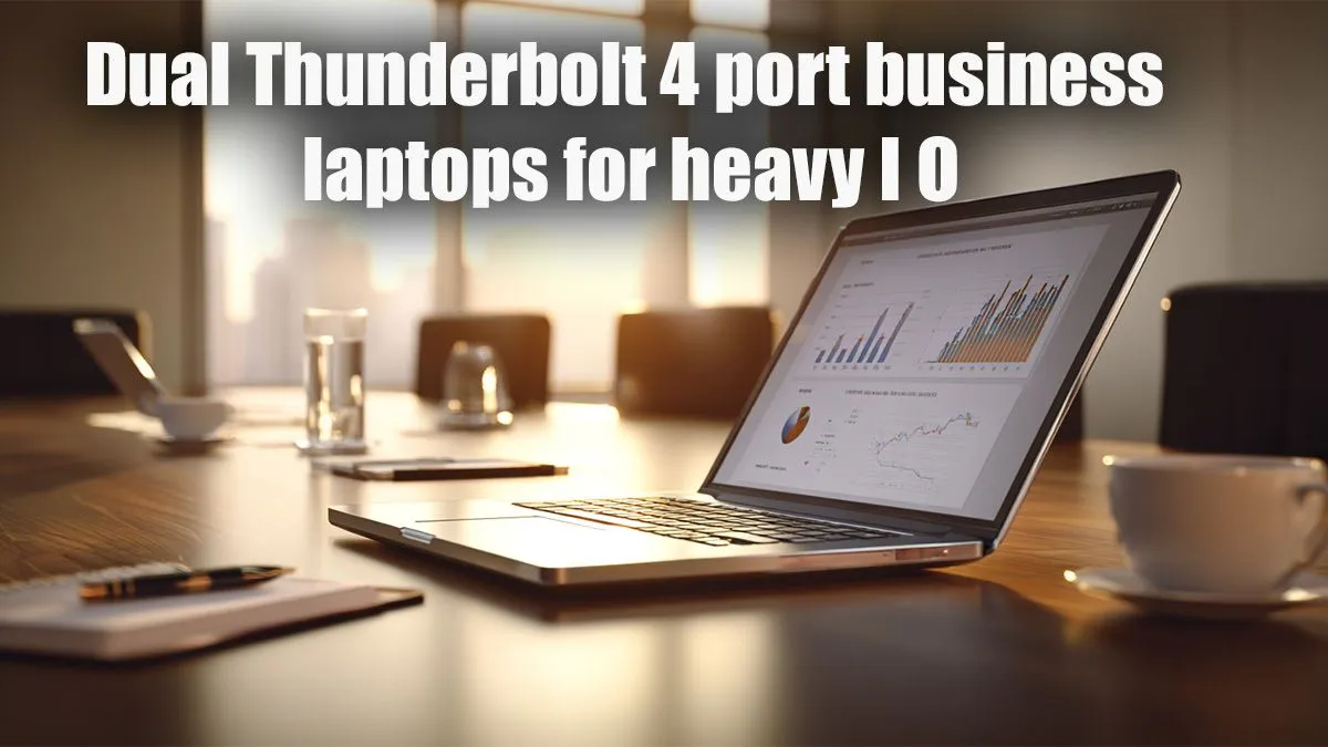 Top Thunderbolt 4 Laptops for Power Users