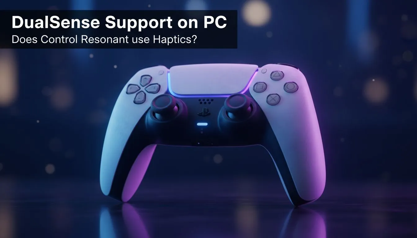 DualSense haptics on PC: Control Resonant