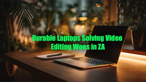 Durable Laptops for Video Editing in South Africa