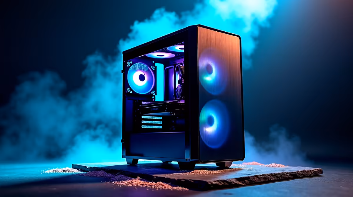 Dust in Gaming PC from SA Air: Maintenance