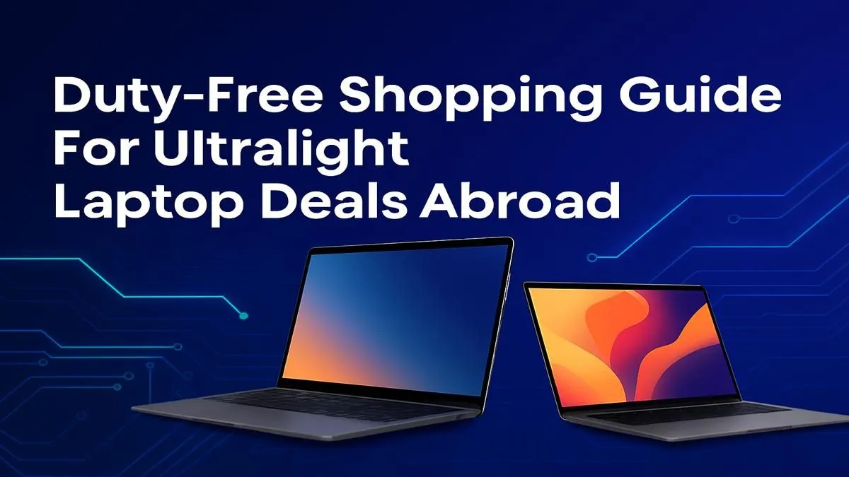 Top Ultralight Laptops At Duty-Free