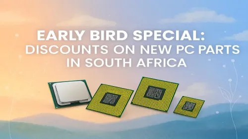 PC Parts Specials South Africa: Early Bird Deals on New Hardware
