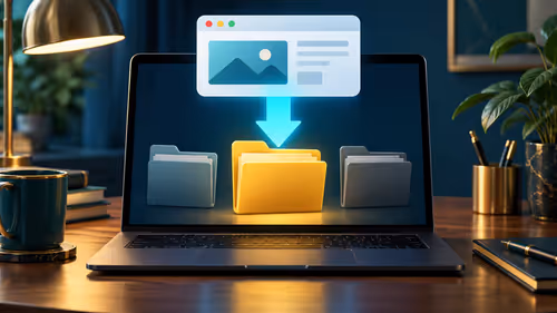 Edge download location: choose where new files are saved