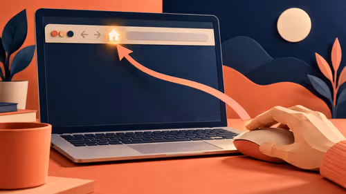 Edge home button missing: restore its toolbar shortcut
