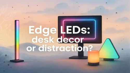 Edge LEDs: Choosing the Right Desk Light Setup