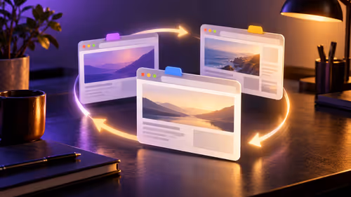 Edge open previous tabs: restore the session at startup