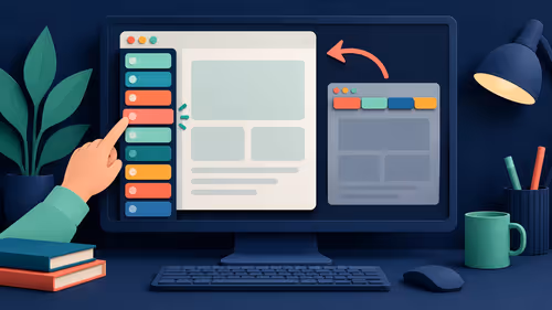 Edge vertical tabs: move the tab list to the side