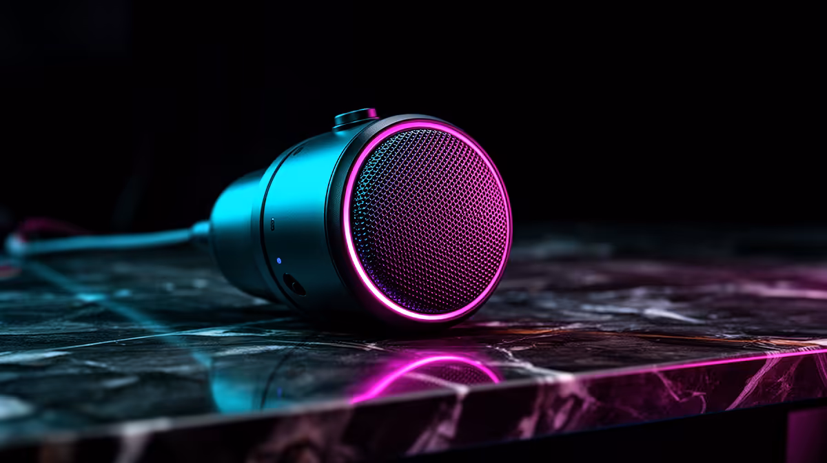 Built-In AI Noise Cancelling Mics