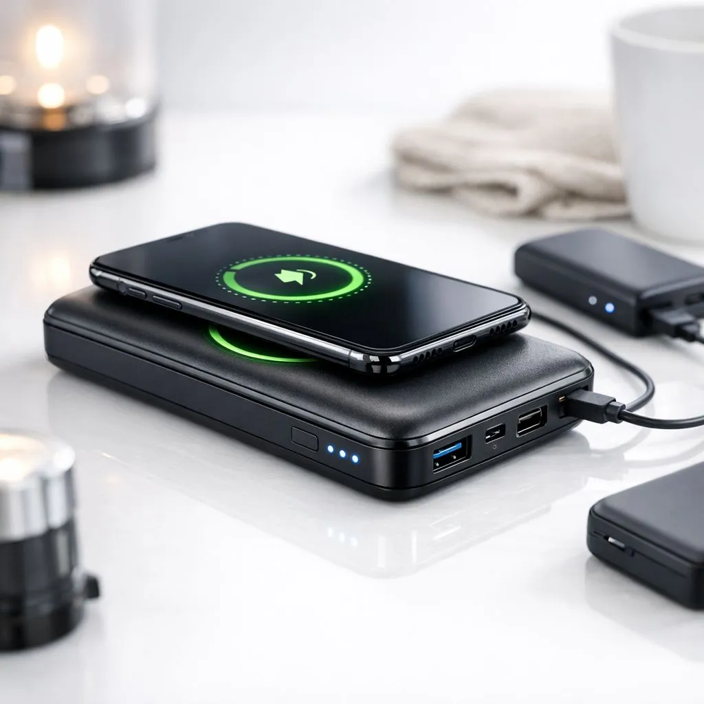Pair Wireless Chargers with Power Banks