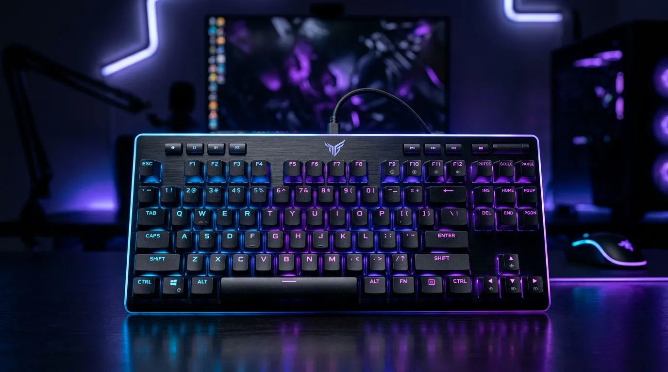 Enhance your setup with RGB backlighting