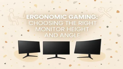 Correct Monitor Height for Gaming: An Ergonomic Guide