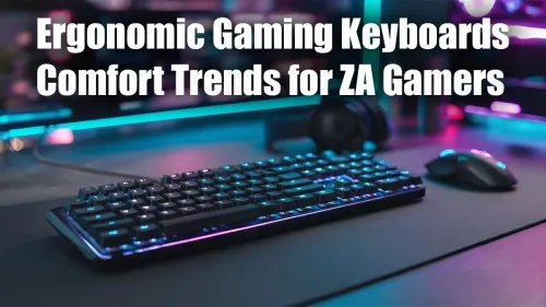 Ergonomic Gaming Keyboard South Africa: Top Comfort Trends