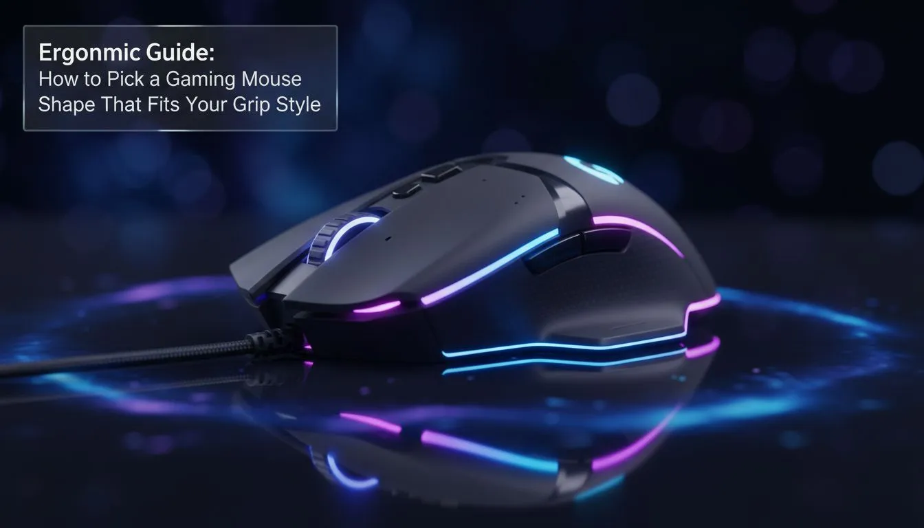 Pick the Right Mouse Shape for Your Grip
