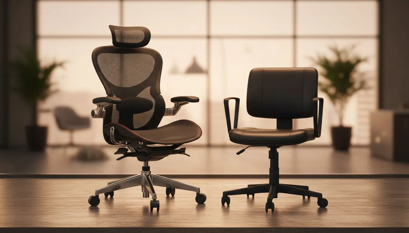 Ergonomic vs Standard Chairs
