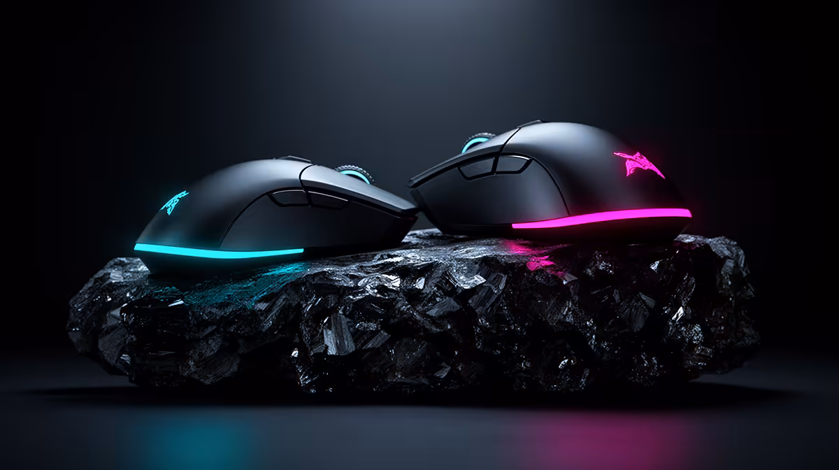 Match mouse shape to grip, comfort and control