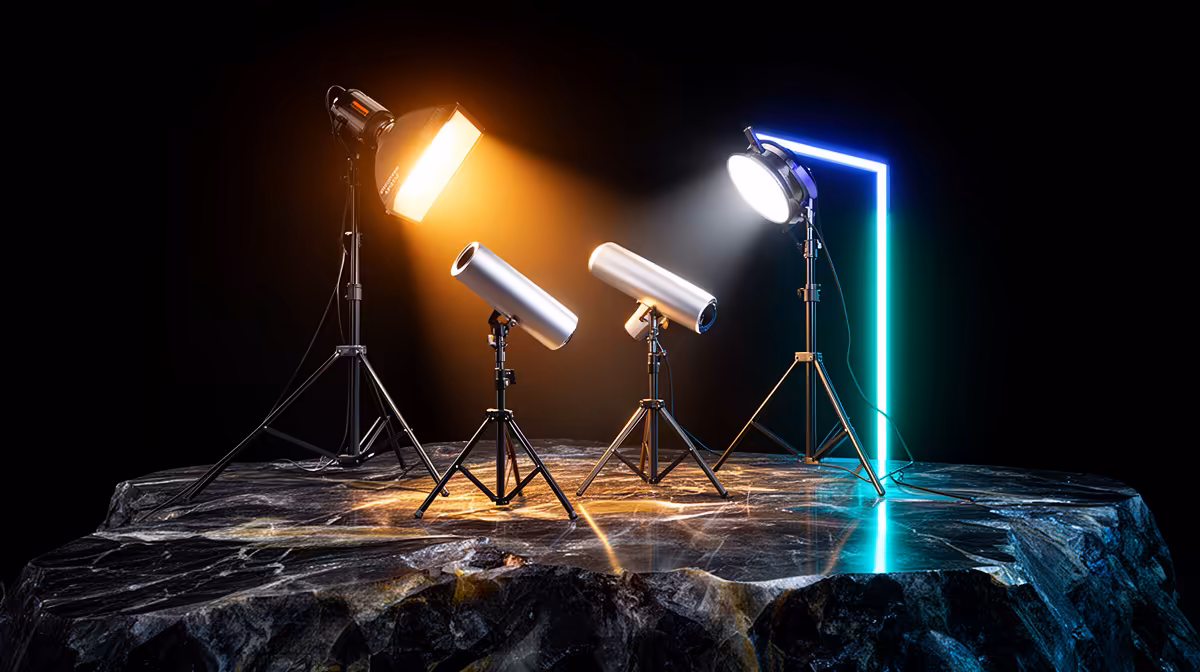 Beginner Studio Lighting Accessories