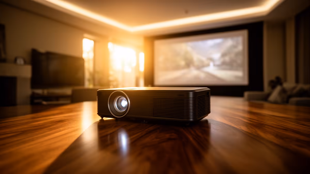 Projector Features for a Cinema: brightness and placement