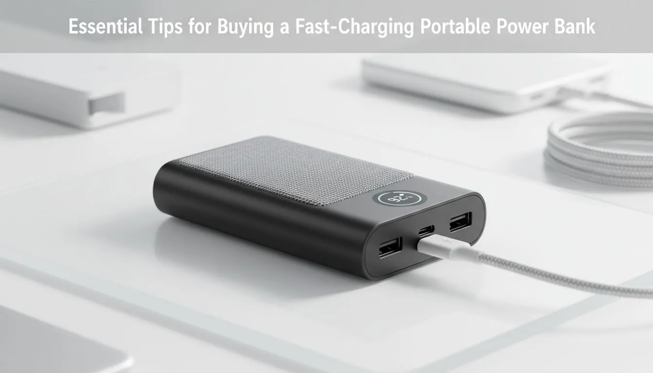 Guide to Fast Charging Power Banks