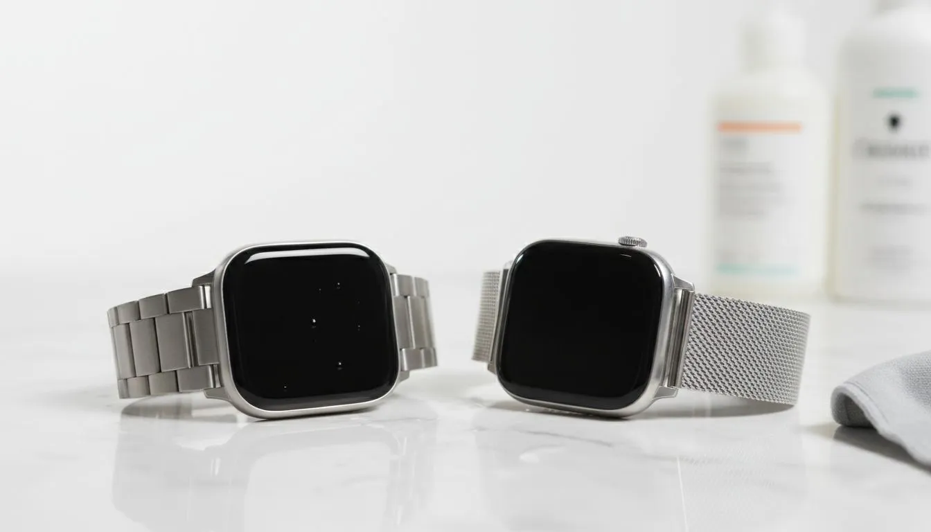 Easy Care for Steel and Silver Smartwatches