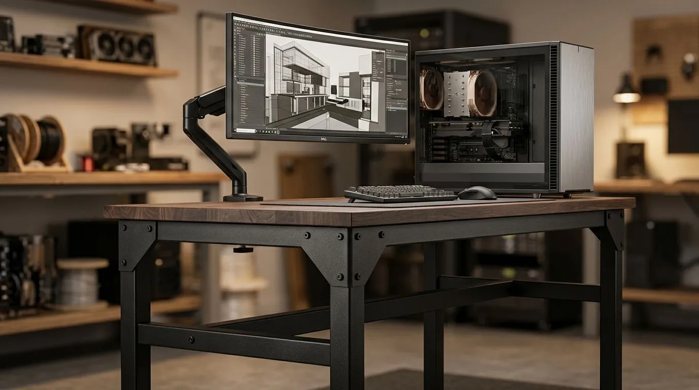 Choose a steel desk that won’t sag