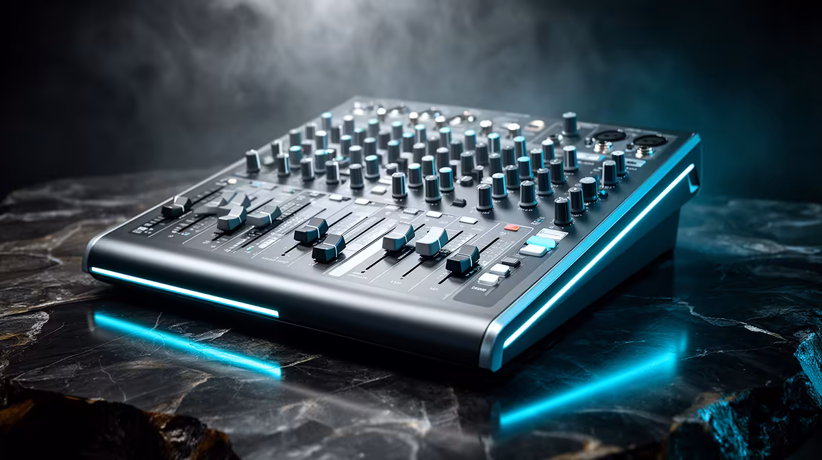 USB Mixer Reverb and Sound Modes