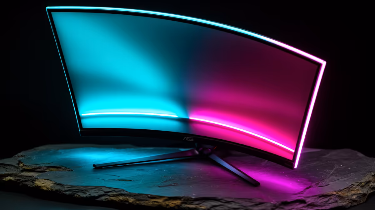 Every Difference Between Curved VA LCD: panel, ports and