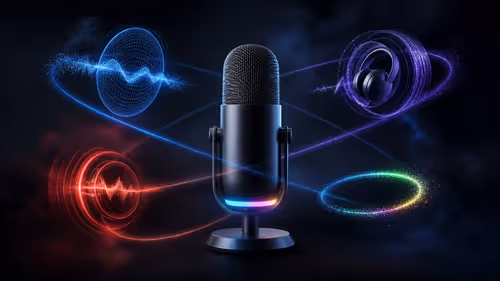 USB Microphone Features: Noise Reduction, Monitoring, Mute and RGB