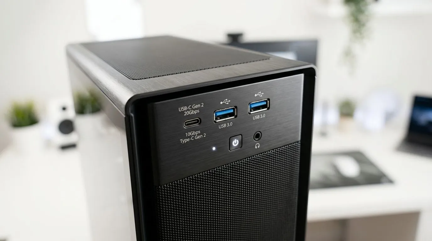 Get the ports that boost speed and convenience
