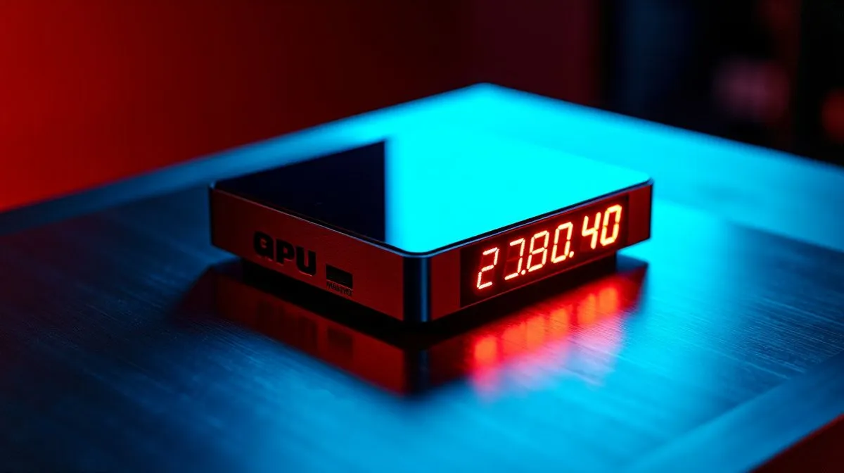 LCD CPU cooling plus live performance tracking