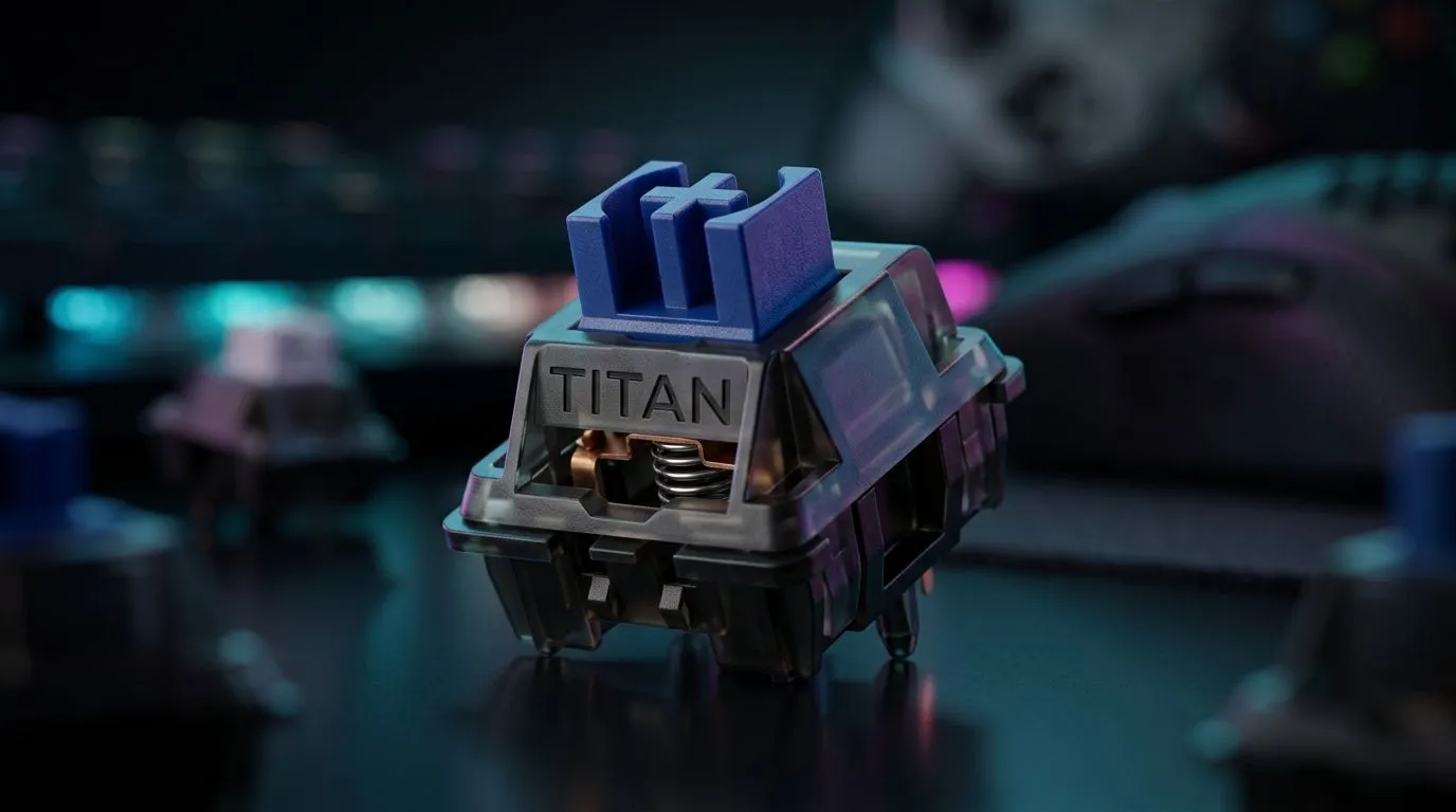 TITAN linear actuation feel for gaming