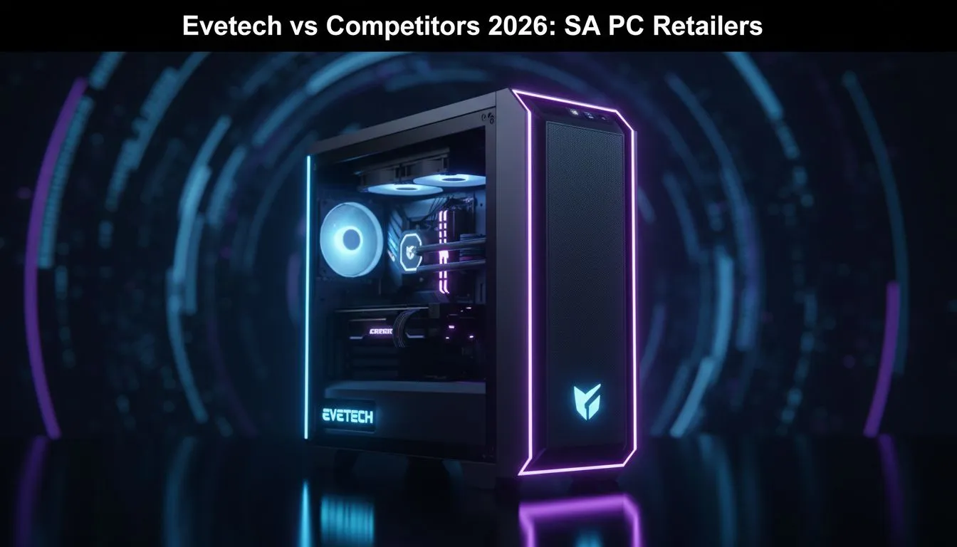 Evetech vs competitors - SA PC retailers 2026