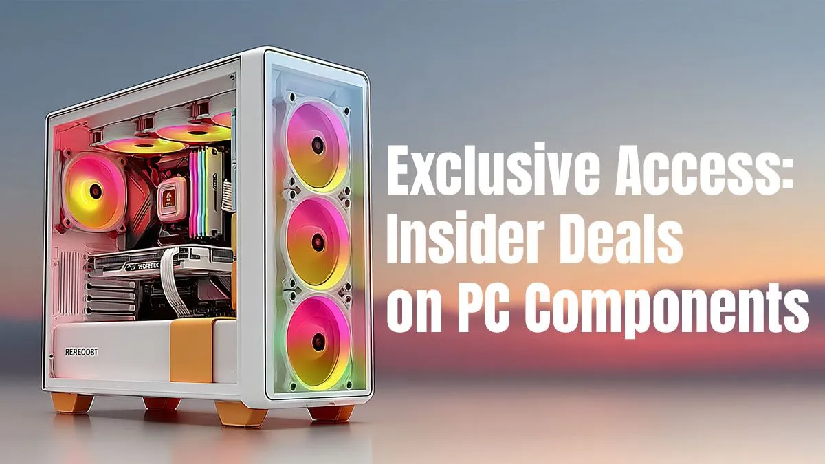 Insider PC Component Deals - Exclusive Evetech Offers