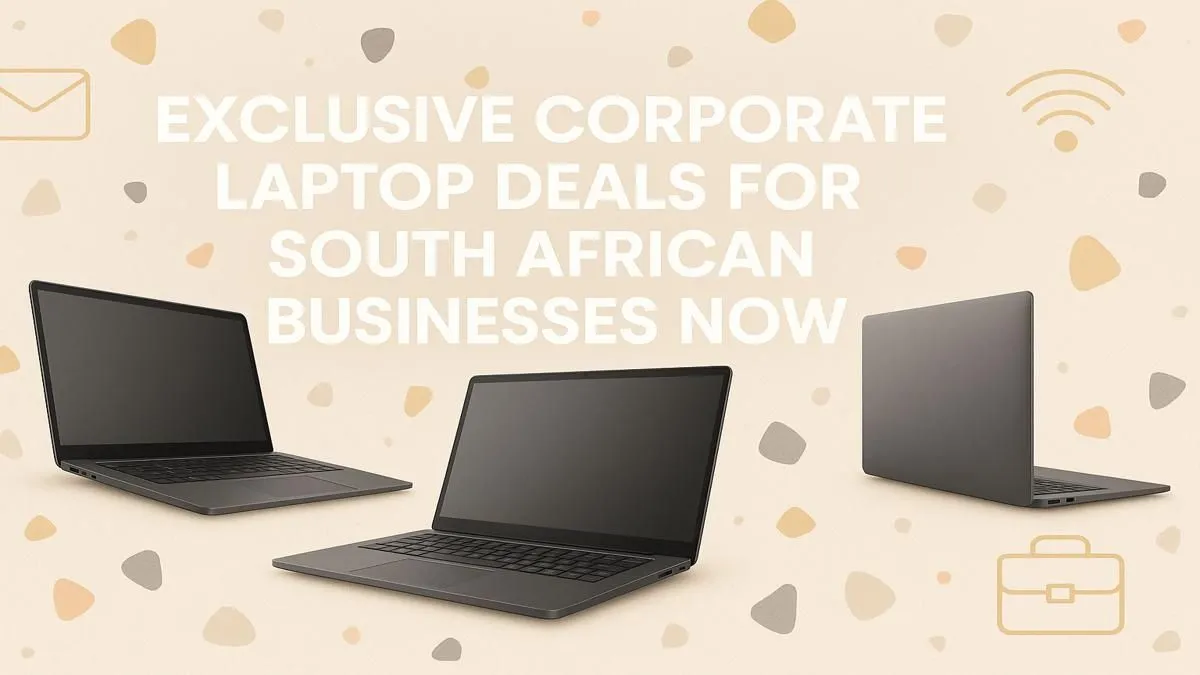 Exclusive Laptop Deals for SA Businesses