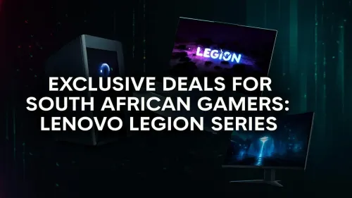 Lenovo Legion Deals South Africa: Exclusive Gamer Savings
