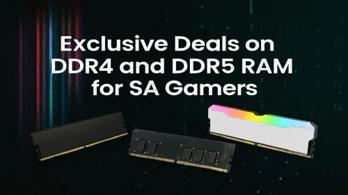 RAM Deals South Africa: Exclusive DDR4 & DDR5 for Gamers