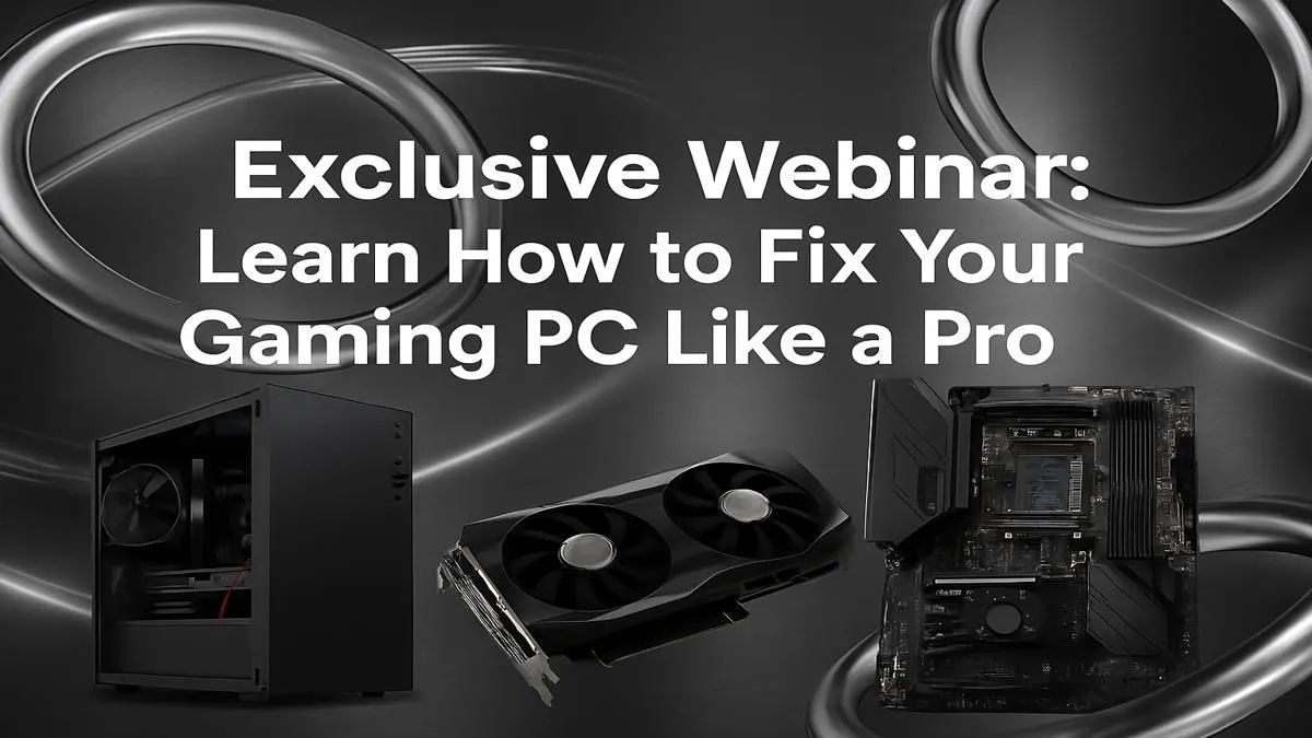 Exclusive PC Repair Webinar