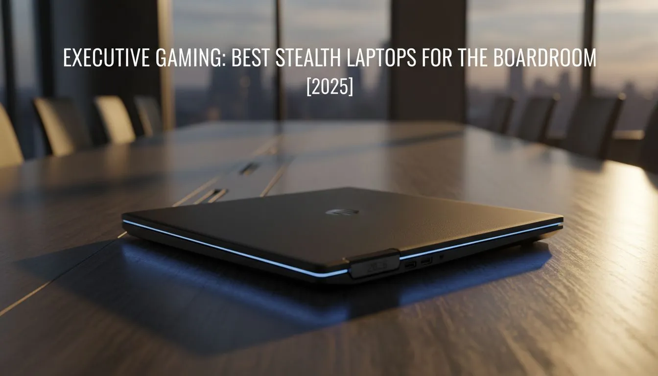 Stealth Laptops: Boardroom Picks 2025