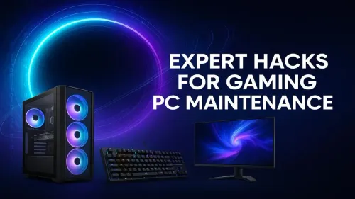 Gaming PC Maintenance: Expert Hacks for Peak Performance
