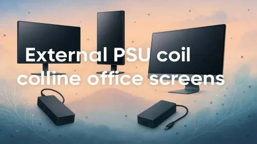 External PSU Coil Whine Solutions for Office Screens