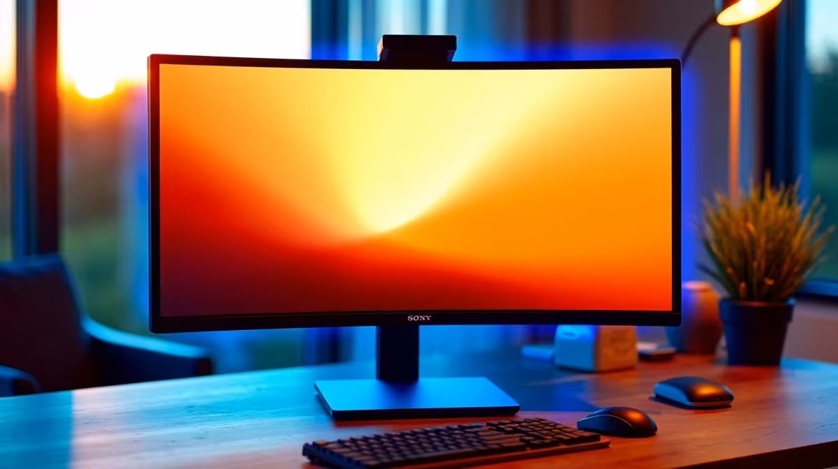 Ambient LED Monitors That Calm Your Eyes