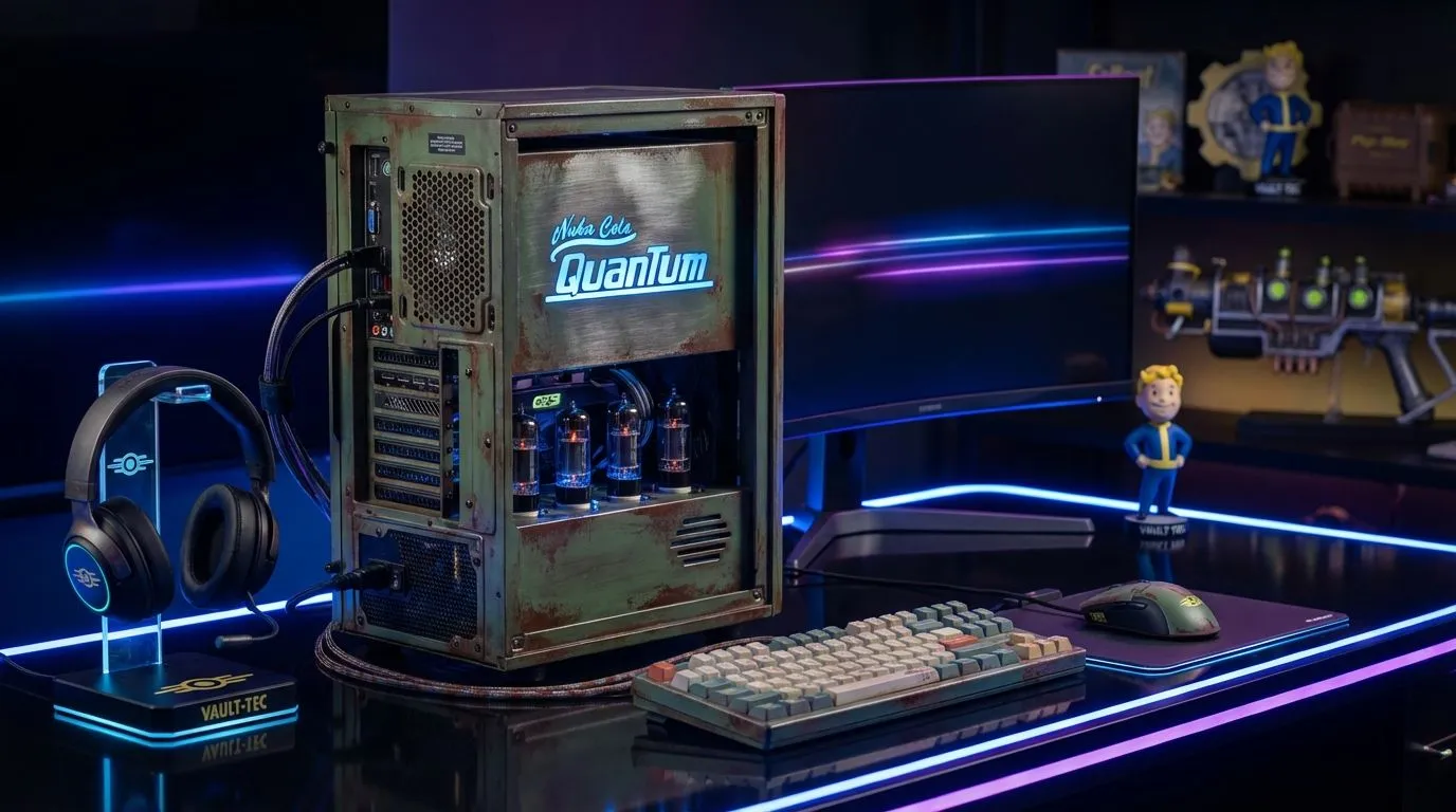 Vault-style Fallout gaming setup ideas