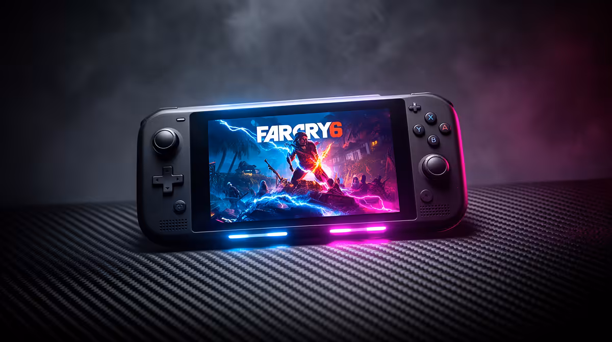 Far Cry 6 on Steam Deck handheld settings