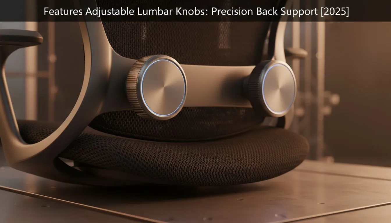 Adjustable Lumbar Knob Benefits