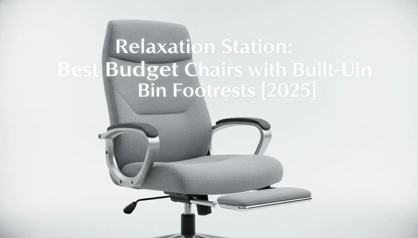 Find Your Perfect Budget Chair with Footrest