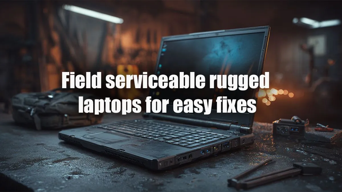 Durable Laptops Built for the Field